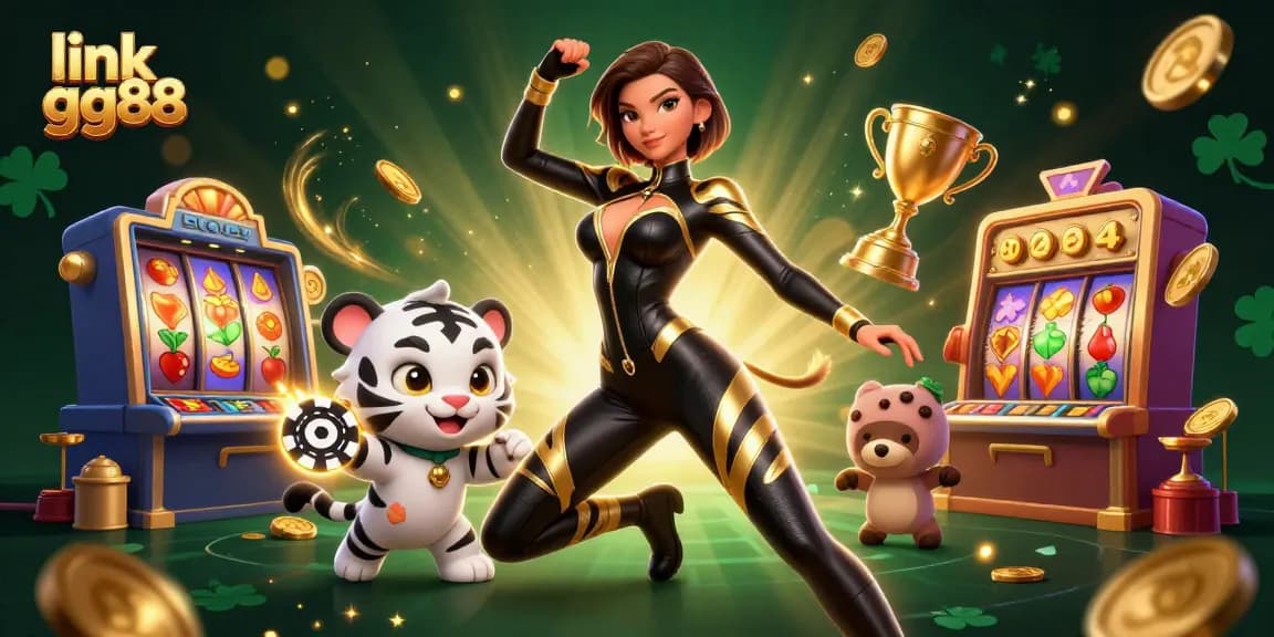 Engage with the thrill of winning at link gg88, featuring vibrant slots and an energetic scene.