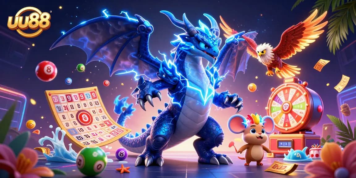 Experience the thrilling world of uu88 with dynamic lottery games and vibrant casino elements.