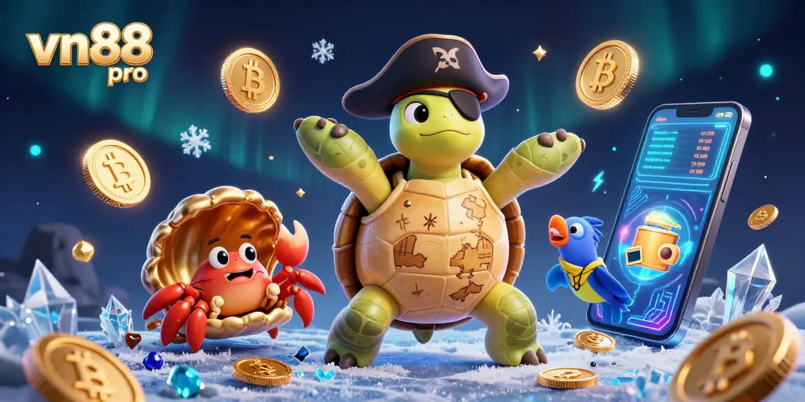 Engage with vn88 pro for thrilling casino adventures featuring vibrant characters and cryptocurrencies.