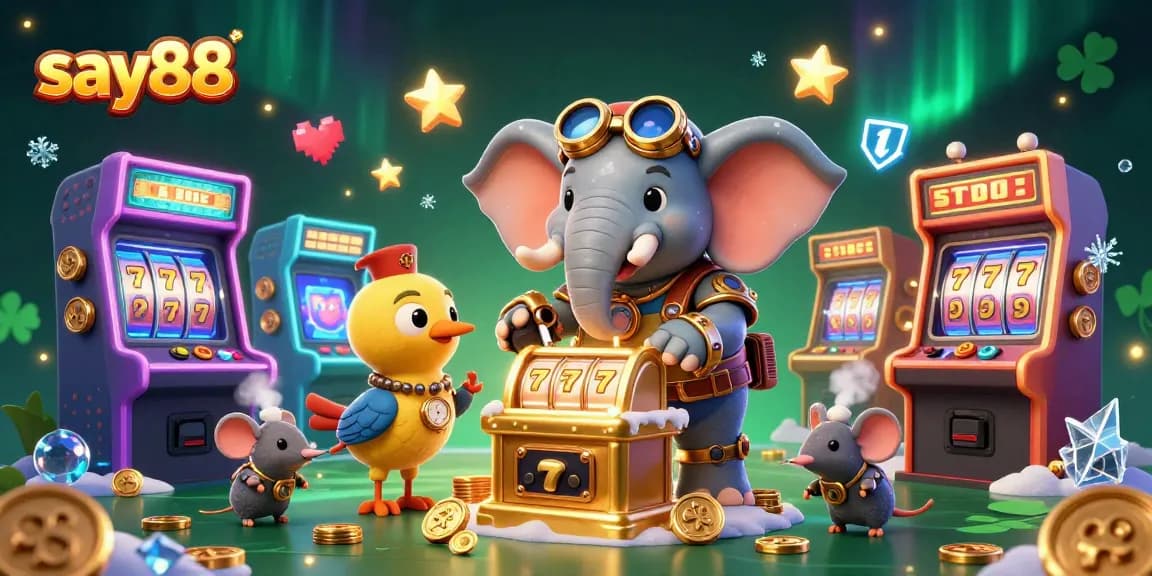 Experience thrilling gaming with say88’s vibrant casino atmosphere and dynamic characters.