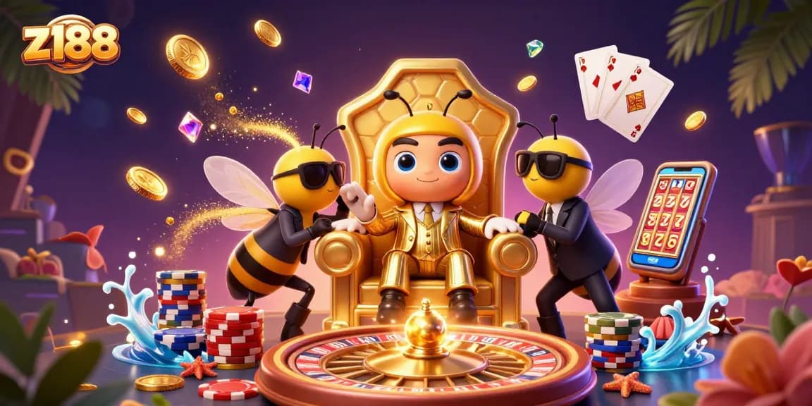 Engage with z188's exciting casino world featuring thrilling games and vibrant visuals.