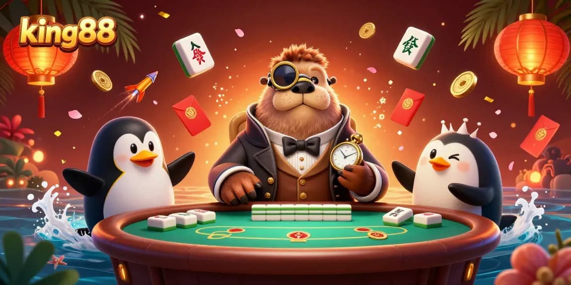 Experience thrilling poker action at king88 with a whimsical underwater casino scene.