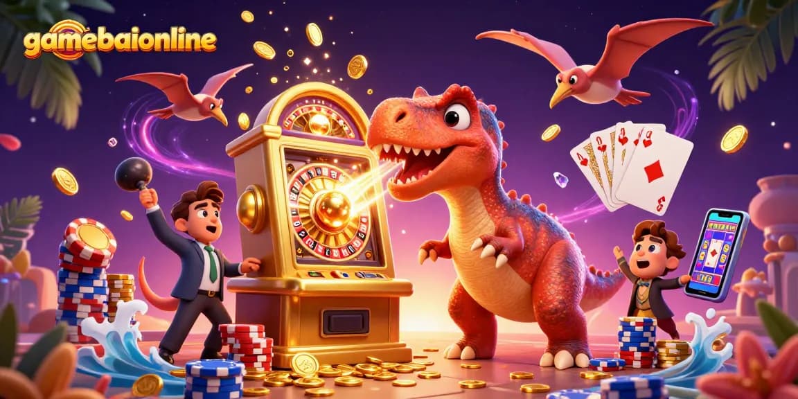 Catch jackpots with gamebaiionline's exciting casino action featuring vibrant 3D characters.