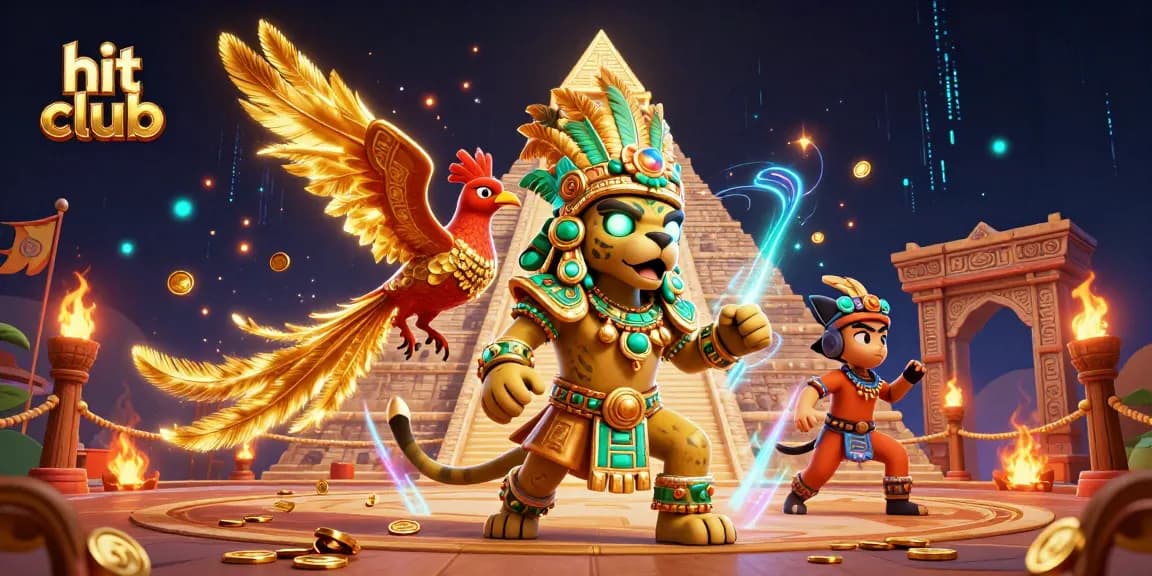 Experience thrilling action at hit club with a vibrant 3D scene of gambling excitement