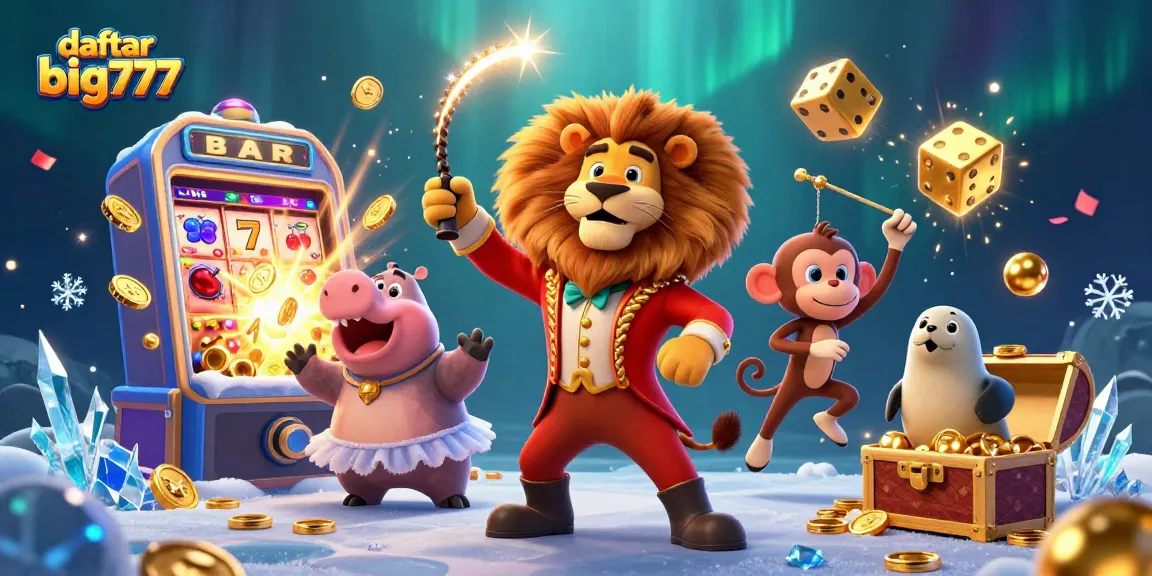 Play slots and win big with daftar big777 featuring dynamic characters and exciting casino elements.
