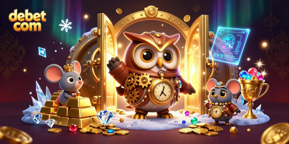 Engage with debet com casino adventures featuring a time-traveling owl and treasures.