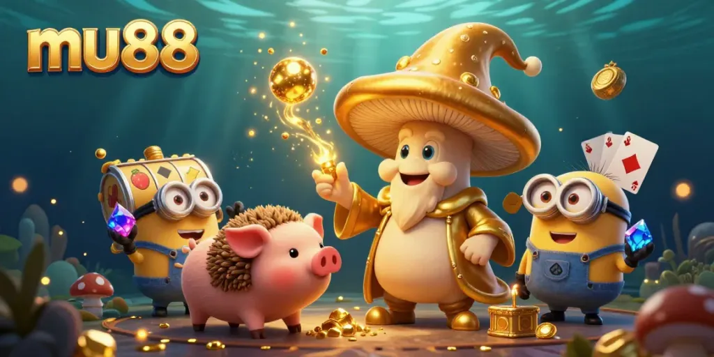 Experience winning with mu88 at this immersive casino paradise featuring mythical characters.