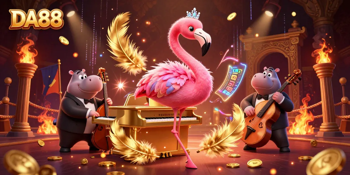 DA88 offers thrilling gaming experiences featuring vibrant casino characters and dynamic gambling elements.