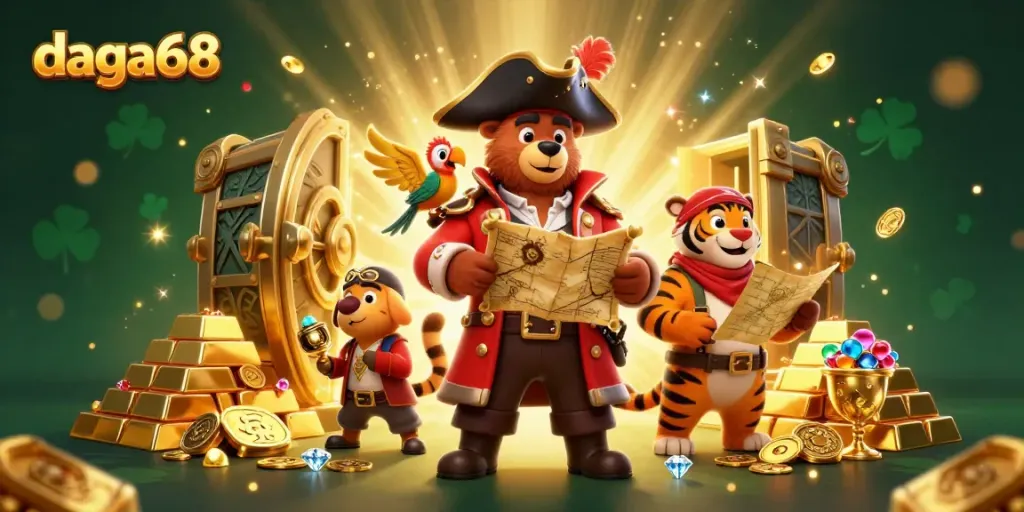 Experience the thrilling world of daga68 with captivating characters and rich casino elements.