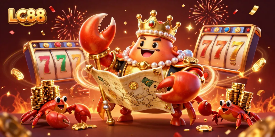 Experience top-notch gaming at LC88 with exciting slots, golden crab emperor, and rich casino elements.