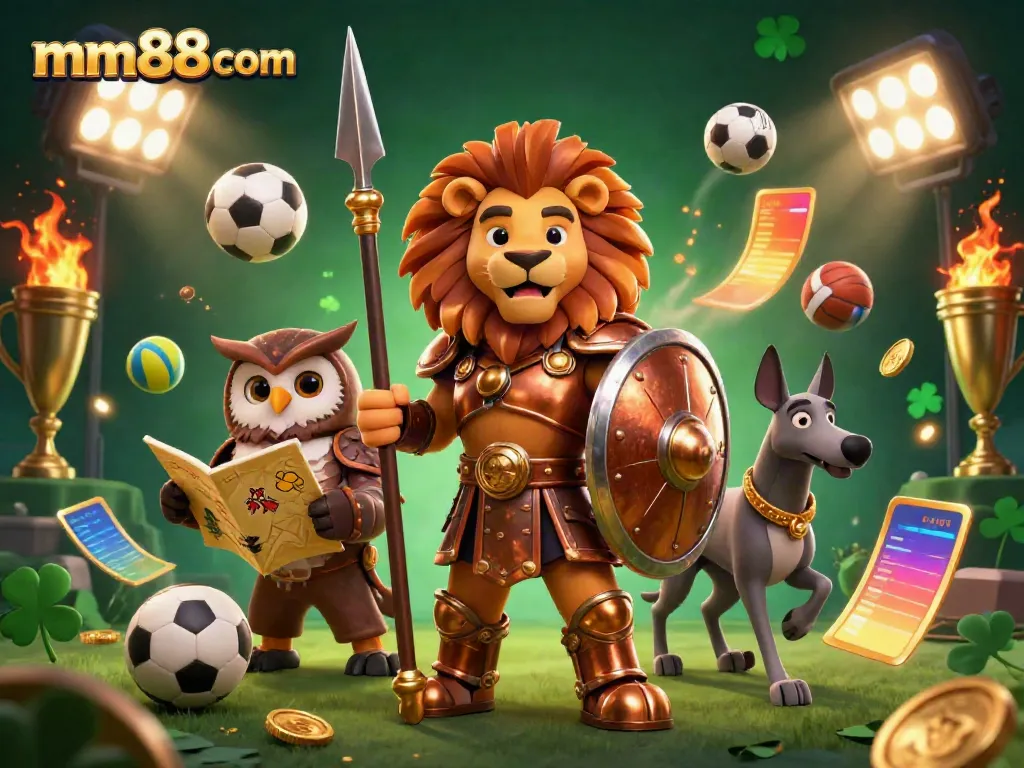 Engage with mm88 com to explore thrilling betting experiences featuring animated characters and dynamic sports elements.