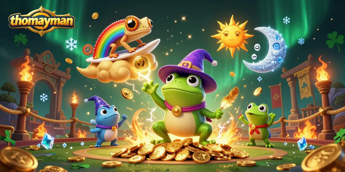 Experience the thrill of thomayman with exciting winning opportunities and vibrant graphics.