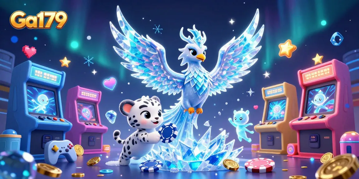 Engage with Ga179's immersive online betting experience through vibrant casino-themed characters and exciting gaming elements.