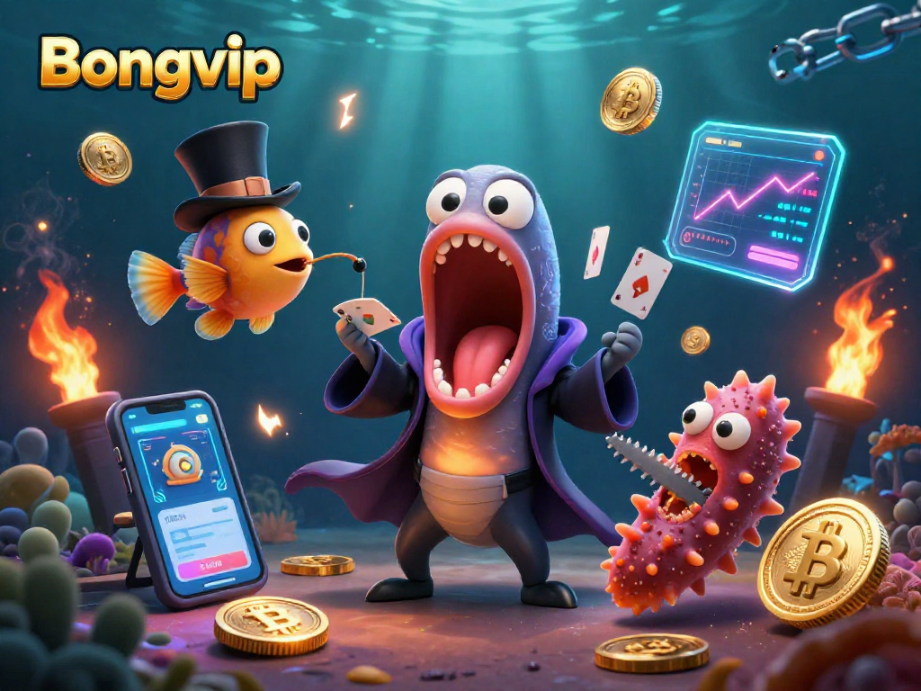 Bongvip offers a vibrant casino experience with underwater themes, engaging players in thrilling card tricks.