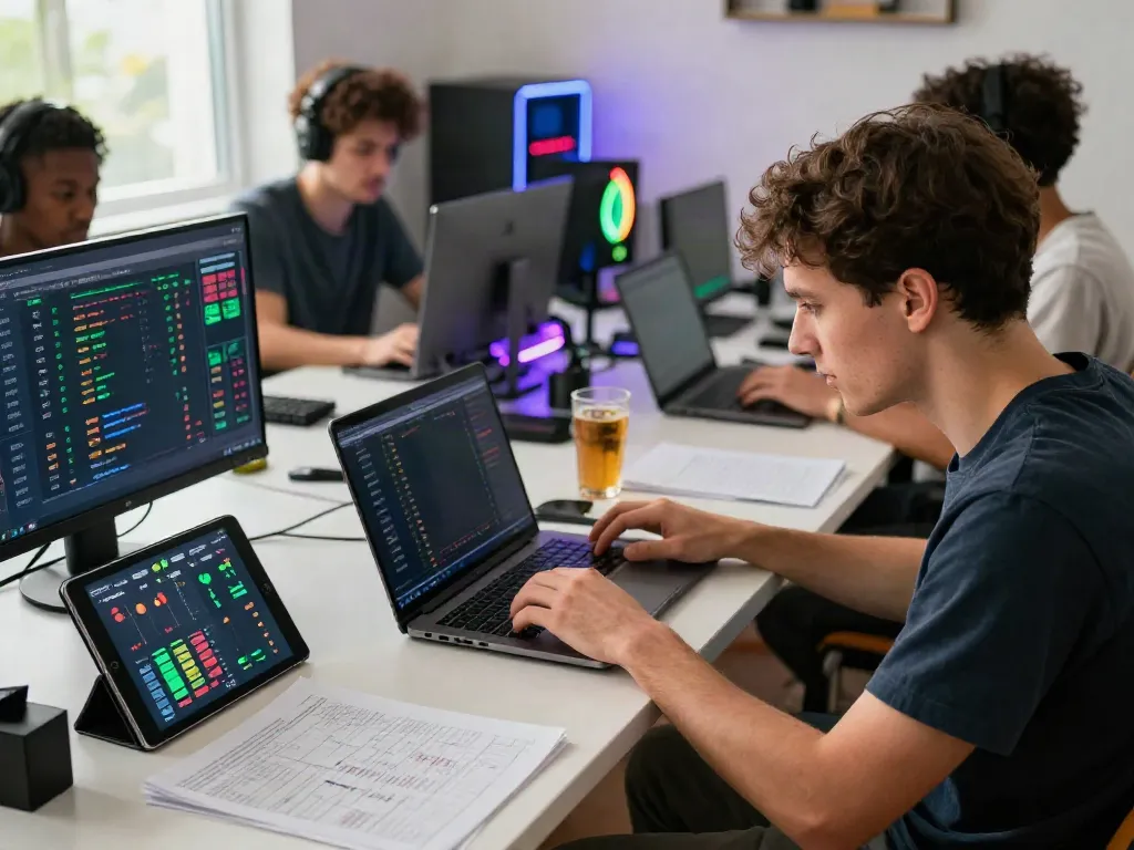 Exciting online betting scene illustrating Link vin88 with players engaged in sports wagering.