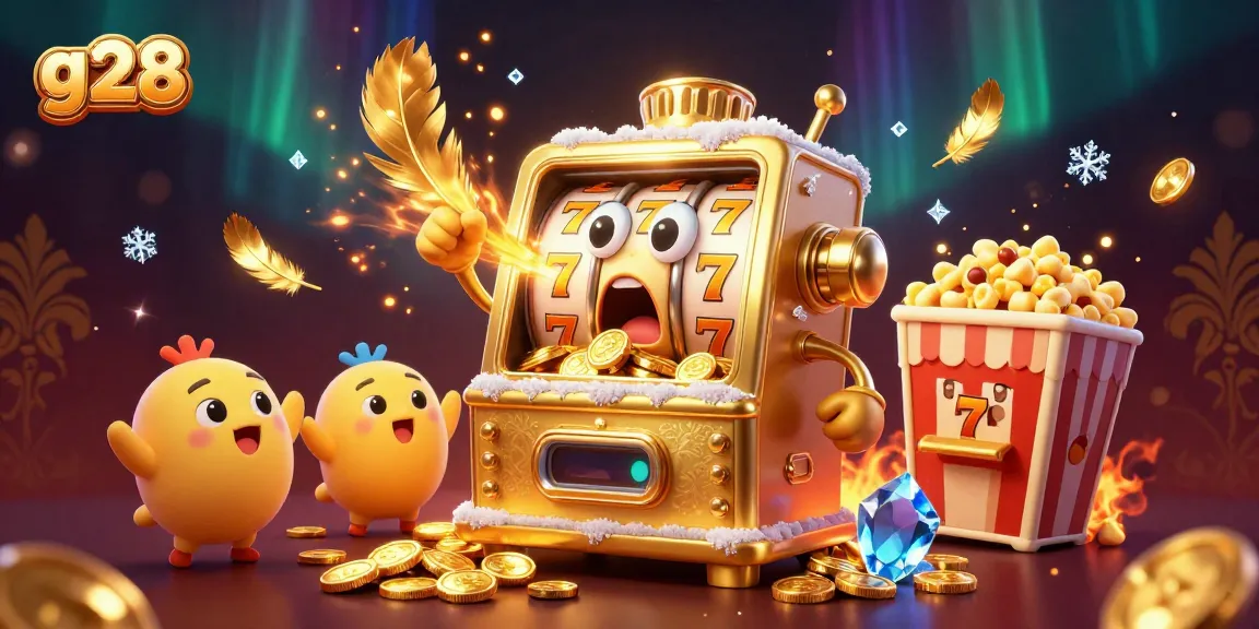 Experience jackpots with g28's exciting slot gaming featuring animated slot machines.