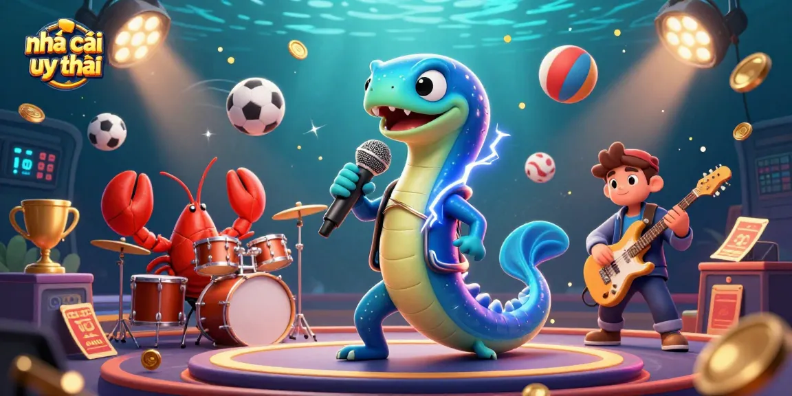 Experience exciting gameplay at nhà cái uy tín with a vibrant underwater casino scene featuring dynamic 3D characters.