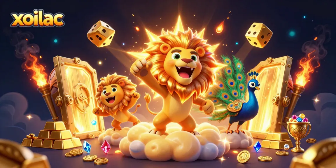 Experience thrilling moments with xoilac in an exciting 3D casino adventure featuring lavish treasures.