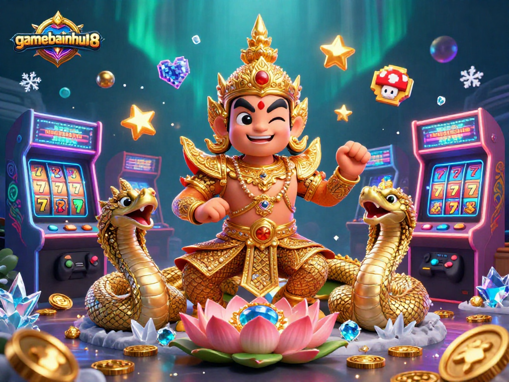 Engage in thrilling action with gamebainohu88's vibrant 3D arcade casino scene.