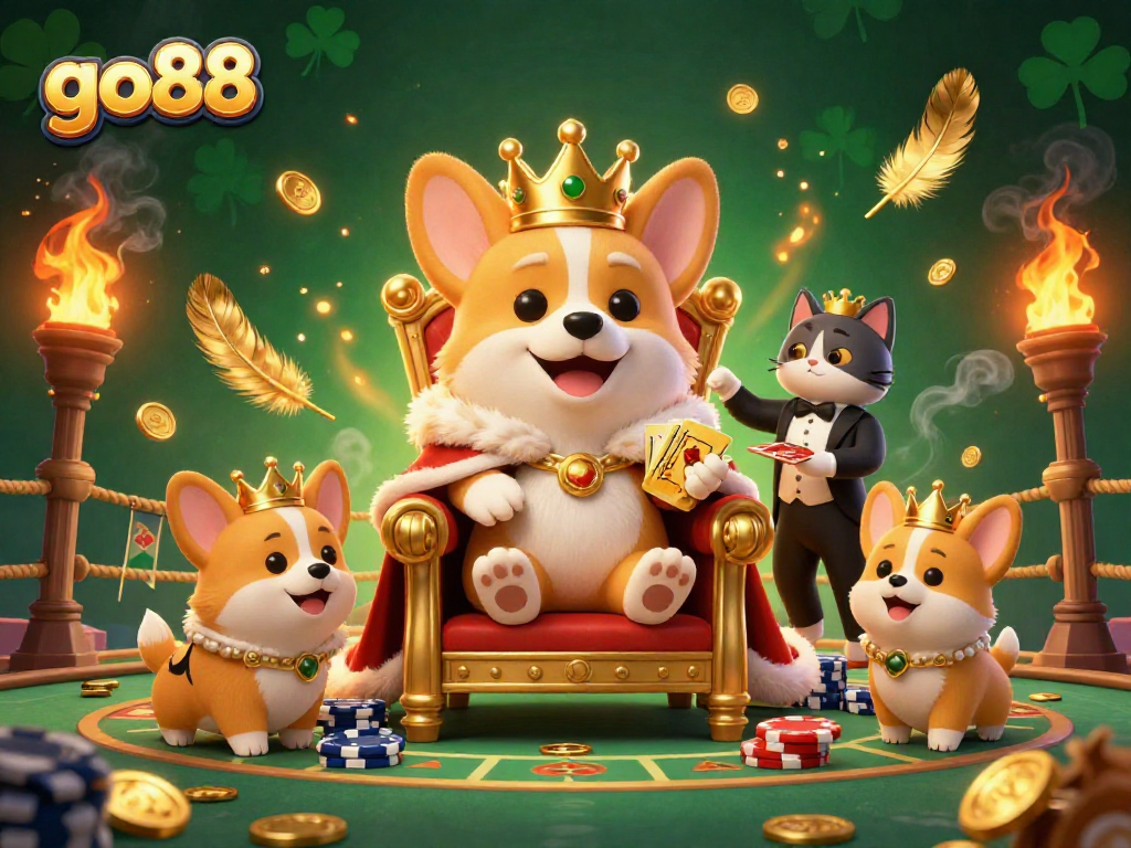 Experience the thrills of go88 with vibrant characters and dynamic casino elements.