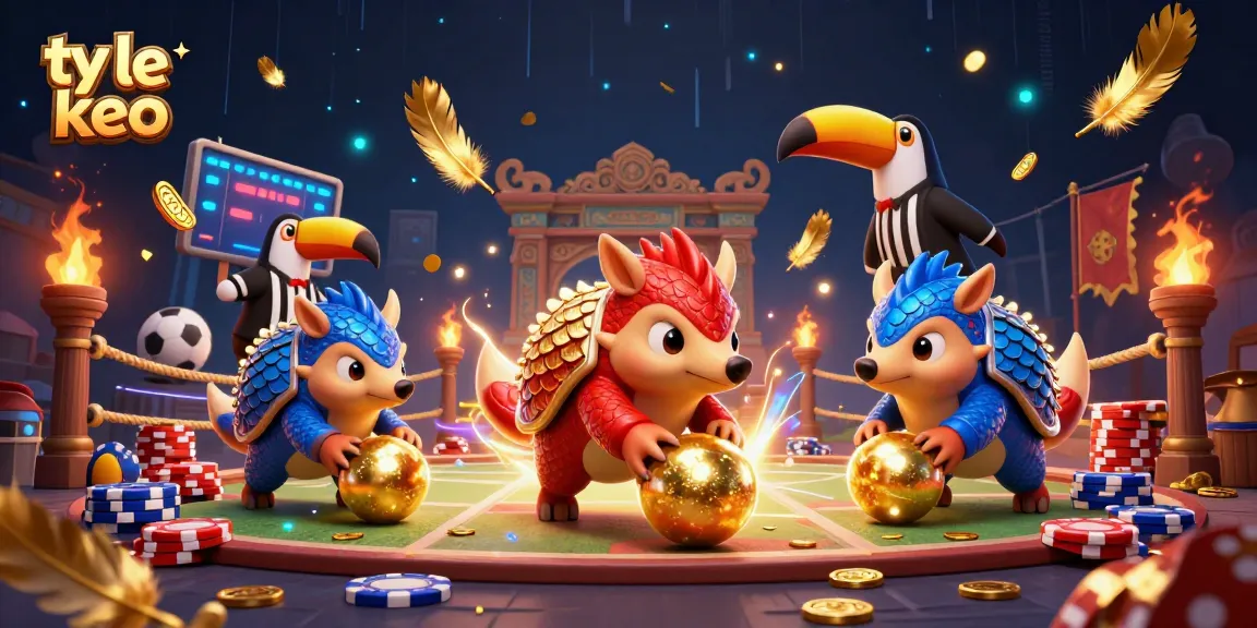 Engage with ty le keo strategies while watching rival pangolins in a vibrant casino arena.