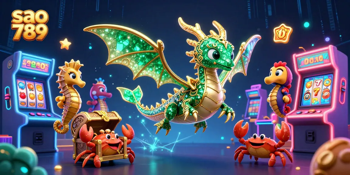 Experience the thrill of gaming at sao 789 with lively characters and engaging slot machines.