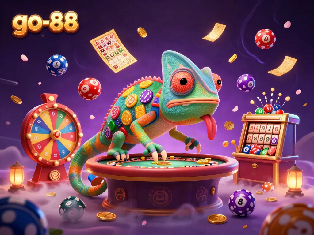 Engage with go-88's vibrant casino world, showcasing dynamic games and colorful rewards.