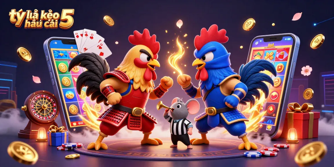 Experience the dynamic challenge of tỷ lệ kèo nhà cái 5 with boxing roosters and casino games.