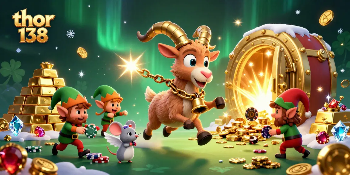 Mainkan permainan di thor 138 dengan suasana kasino yang menarik dan karakter lucu yang aktif.