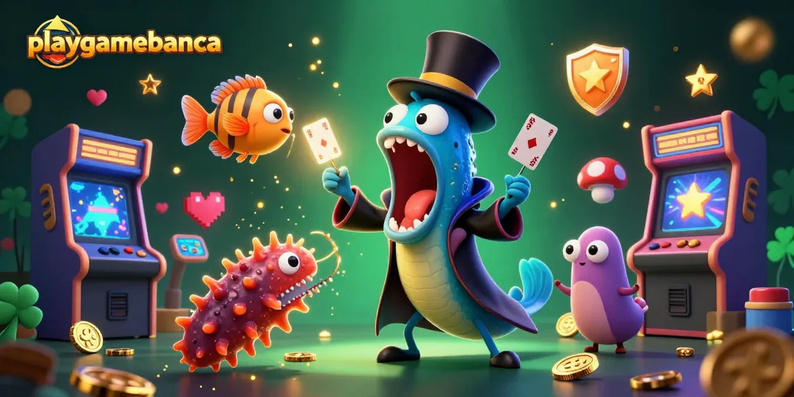 Engage with exciting games at playgamebanca featuring a magical undersea casino scene.