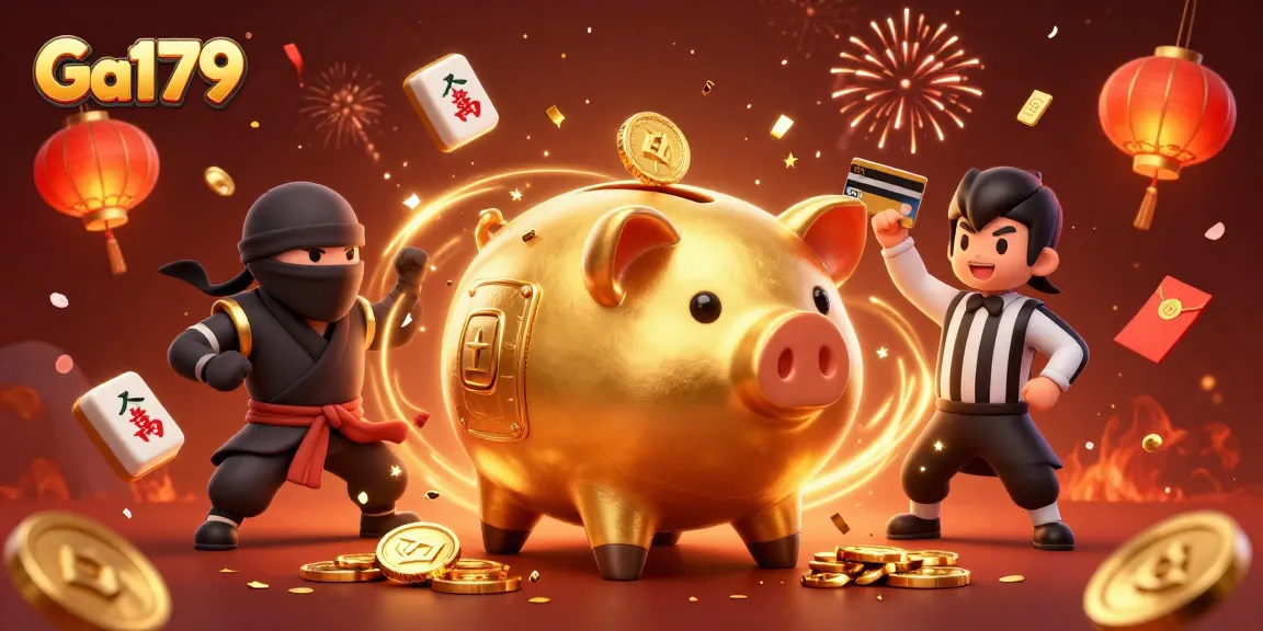Engage with Ga179's electrifying online casino experience featuring dynamic characters and festive elements.