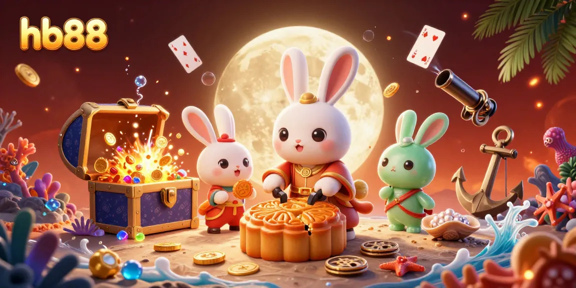 Experience hb88's vibrant lunar scene featuring unique gambling elements and folklore characters.