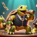 Alo88 showcases immersive gaming experience with vibrant 3D characters and crypto elements dynamically engaging players.