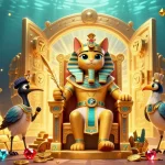 C168 brings thrilling slot game excitement with golden treasures and dynamic characters in a vibrant casino scene.