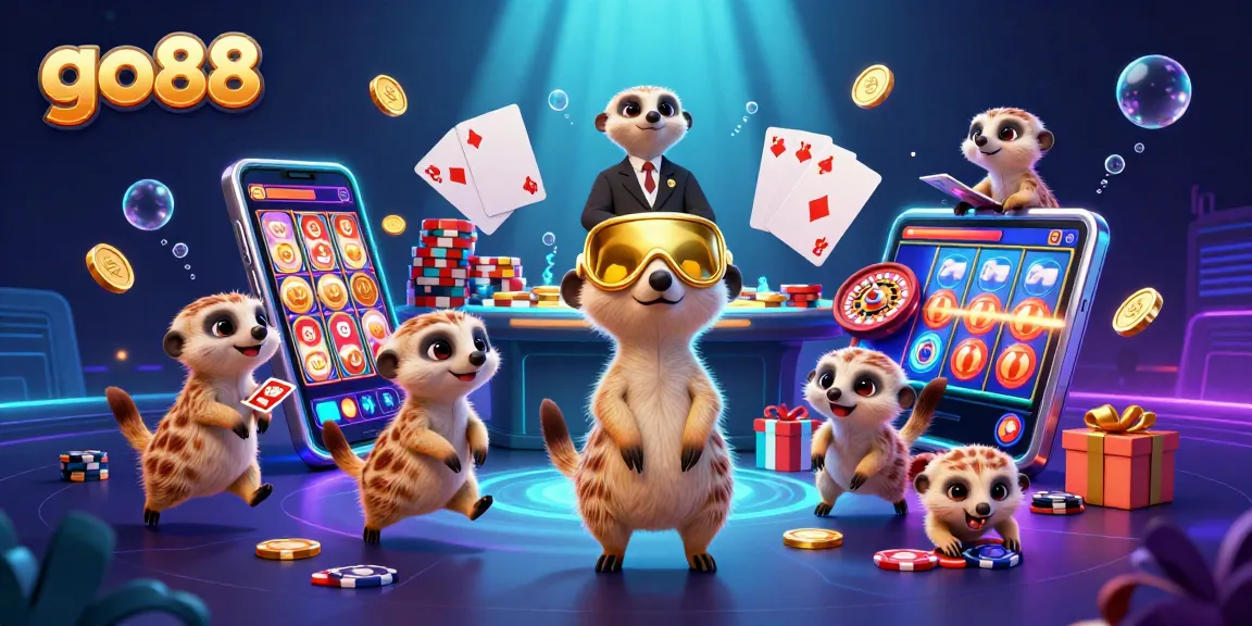 Experience the excitement of go88 through thrilling casino gameplay with vibrant characters and dynamic elements.