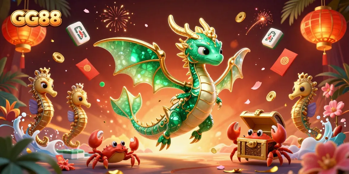 Experience thrilling gameplay at GG88 with vibrant casino elements and treasure-filled adventures.