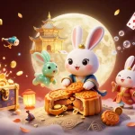 Engage in the exciting world of tài xỉu sunwin, where lunar rabbits reveal poker chips among riches.