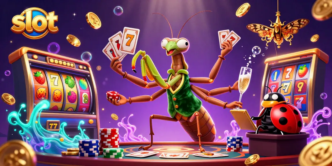 Experience dynamic slot action with a vibrant scene featuring colorful slot reels and lively characters.
