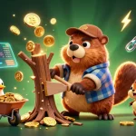 Engage with tài xỉu sunwin excitement as cartoon characters interact in a vibrant 3D casino scene.