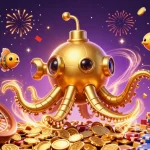 Engage in exciting gameplay with 78win's vibrant casino adventure featuring golden kraken and dynamic game elements.
