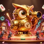 Sunwin offers an exciting casino experience with lively characters amidst vibrant game elements.