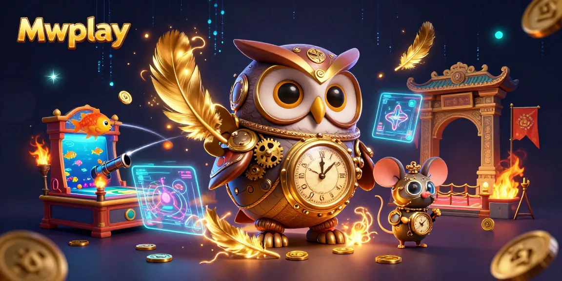 Experience thrilling gameplay at Mwplay with vibrant sea creatures, arcade action, and steampunk elements.