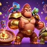 Experience the thrilling game dynamics with sun win featuring vibrant characters and casino elements.