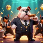 Nổ Hũ showcases an explosive casino jackpot scene with thrilling game symbols and vibrant characters