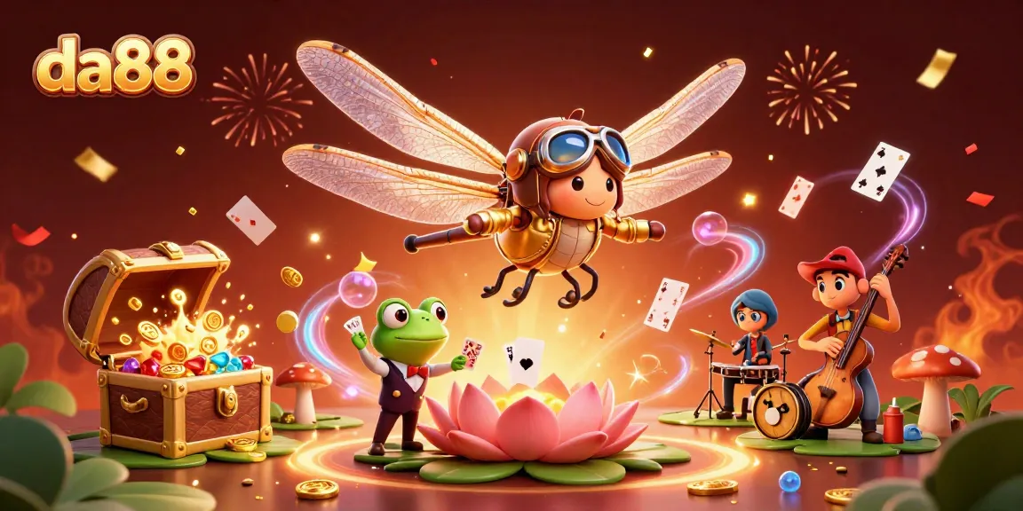 Engage in winning strategies at da88 casino with vibrant characters and dynamic gameplay.