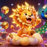 Engage with the dynamic vipwin online gaming experience through this vibrant casino-themed illustration.