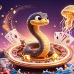 Place your bets and win big with sunwin20 in this colorful cosmic casino scene.