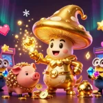 MUBET captivates players in a vibrant digital casino world filled with magic and treasure.
