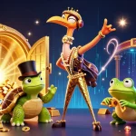Alo88 invites you to enjoy a thrilling gaming experience with a colorful casino scene.