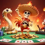 SX88 celebrates winning moments with a vibrant, animated scene of characters reveling over poker game excitement.